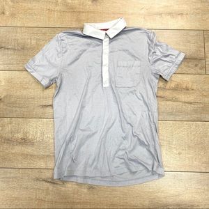 Hugo Boss grey casual shirt